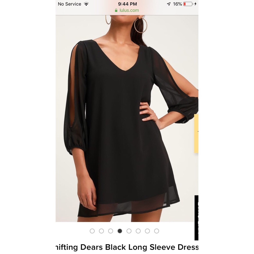 Lulu’s black dress